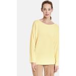 Gelbe Langärmelige Gerry Weber Rundhals-Ausschnitt Rundhals-Pullover für Damen Größe XL - versandkostenfrei 
