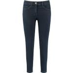 Gerry Weber - Slim Fit - Damen Jeans SOL꞉INE BEST4ME 7/8 HIGH LIGHT (925055-67813), Größe:38, Farbe:Dark Blue Denim (86800), Länge:Normal