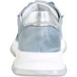 Blaue Gerry Weber Low Sneaker in Komfortweite aus Leder für Damen Größe 41 mit Absatzhöhe 3cm bis 5cm 