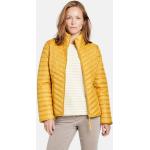 Gelbe Unifarbene Gerry Weber Stehkragen Winterjacken aus Polyester enganliegend für Damen Größe XL 