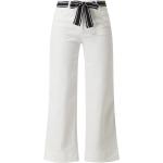 Offwhitefarbene Loose Fit Gerry Weber Straight Leg Jeans aus Baumwollmischung für Damen Größe XL 