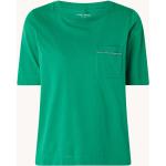 Grüne Gerry Weber Bio Shirts mit Tasche für Damen Größe M für den für den Sommer 