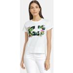 Weiße Blumenmuster Gerry Weber T-Shirts für Damen Größe XS 
