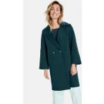 Reduzierte Grüne Unifarbene Gerry Weber Damenmäntel aus Baumwolle Größe M für den für den Winter 