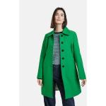 Grüne Unifarbene Gerry Weber Damenmäntel aus Polyester Größe XS für den für den Herbst 