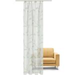 Offwhitefarbene Moderne Gerster Gardinen mit Kräuselband transparent 