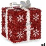Silberne Geschenkboxen & Geschenkschachteln aus Kunststoff 6-teilig 