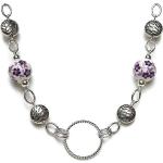 Silberne Blumenmuster Brillenketten für Damen 