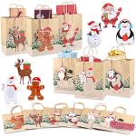 Reduzierte Geschenktüten aus Papier 24-teilig Weihnachten 
