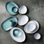 Blaues Butlers Porzellan-Geschirr aus Porzellan 12-teilig 