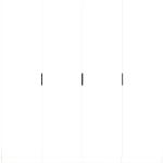 Weiße Pickawood Einbauschränke matt mit Schublade Breite 50-100cm, Höhe 200-250cm, Tiefe 50-100cm 