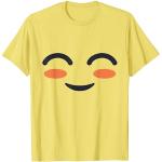 Gelbe Emoji Smiley T-Shirts mit Köln-Motiv für Damen Größe S 