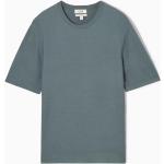 Blaue Elegante COS T-Shirts aus Seide für Herren Größe XL 