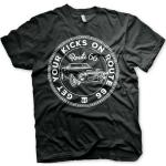 Get Your Kicks On Route 66 T-Shirt Black