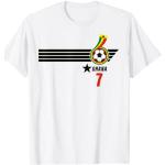 Ghana Black Stars Ghanaisch Fussball Fan Trikot T-