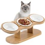 Reduzierte Futternäpfe für Katzen aus Keramik 3-teilig 