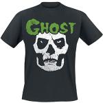 Ghost Fog - YK Männer T-Shirt schwarz S 100% Baumwolle Band-Merch, Bands, Nachhaltigkeit
