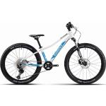 Ghost Kato 24R Full Party Kinder & Jugend Mountain Bike Pearl White/Bright Blue glossy | 30cm