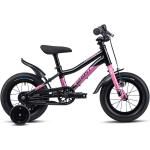 Ghost Powerkid 12 Fahrrad metallic black/pearl pink - gl