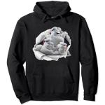 Ghostbusters Mini Pufts Breaking Through Chest Big Poster Pullover Hoodie