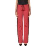 Reduzierte Rote Unifarbene Hosen mit Galonstreifen mit Galonstreifen aus Polyamid für Damen Größe XS 
