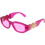 Pinke VERSACE Kunststoffbrillengestelle für Damen 