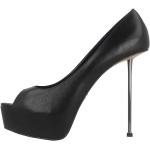 Giaro High Heels in Übergrößen Schwarz Beliza Black Matte große Damenschuhe, Größe:45
