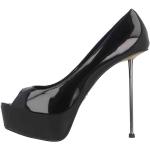 Giaro High Heels in Übergrößen Schwarz Beliza Black Shiny große Damenschuhe, Größe:43