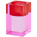 Reduzierte Rosa Gift Company Teelichthalter aus Kristall 
