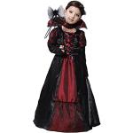 Schwarze Vampir-Kostüme aus Polyester für Kinder 