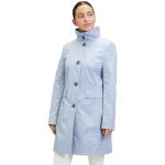 Reduzierte Blaue Elegante Gil Bret Mini Stehkragen Kurzmäntel aus Baumwollmischung für Damen Größe XL für den für den Sommer 