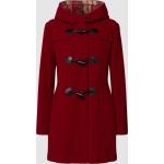 Rote Unifarbene Gil Bret Wollmäntel aus Polyamid für Damen Größe L für den für den Herbst 