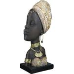 Braune 22 cm Gilde Afrikanische Skulpturen aus Kunstharz 