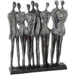 Silbergraue Gilde Skulpturen & Dekofiguren aus Kunststein 