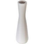 Weiße 39 cm Gilde Runde Vasen & Blumenvasen 11 cm matt aus Keramik 
