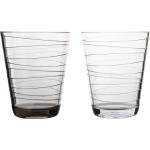 Schwarze Retro Gimex Runde Glasserien & Gläsersets aus Acrylglas 2-teilig 