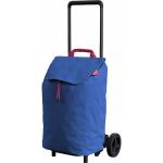 Blaue Gimi Easy Einkaufstrolleys & Einkaufswagen mit Reißverschluss aus Kunststoff klappbar für Herren 