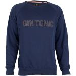 Marineblaue Casual Gin Tonic Rundhals-Ausschnitt Herrensweatshirts 