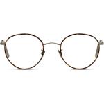 Graue Armani Giorgio Armani Brillenfassungen aus Metall für Herren 