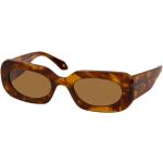 Armani Giorgio Armani Rechteckige Rechteckige Sonnenbrillen aus Kunststoff für Damen 