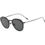Schwarze Armani Giorgio Armani Sonnenbrillen mit Sehstärke aus Metall 