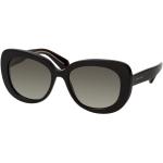 Schwarze Armani Giorgio Armani Runde Sonnenbrillen mit Sehstärke aus Kunststoff für Damen 