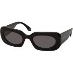 Schwarze Armani Giorgio Armani Cateye Sonnenbrillen aus Kunststoff für Damen 