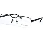 Schwarze Armani Giorgio Armani Brillenfassungen aus Metall für Herren 