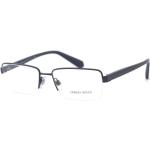 Dunkelblaue Armani Giorgio Armani Brillenfassungen aus Metall für Herren 