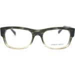Silberne Armani Giorgio Armani Brillenfassungen aus Kunststoff für Herren 