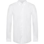Weiße Langärmelige Armani Giorgio Armani Herrenlangarmhemden mit Knopf Größe L 