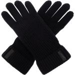 Marineblaue Armani Giorgio Armani Strick-Handschuhe aus Kaschmir für Herren Größe M 
