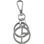 Silberne Unifarbene Armani Giorgio Armani Schlüsselanhänger & Taschenanhänger aus Metall für Damen 