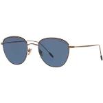 Armani Giorgio Armani Rechteckige Rechteckige Sonnenbrillen aus Stahl für Herren 